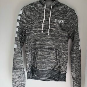 Pink Grey Hoodie
